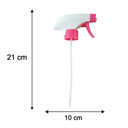 Pink spray trigger thread and size details