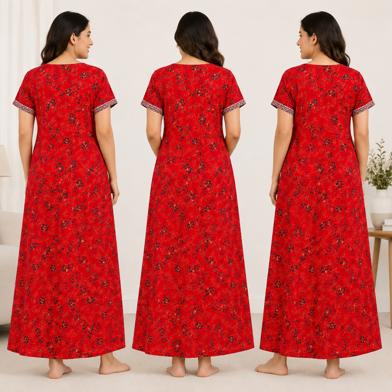 Women's Cotton Short Kurti | Casual Printed Top | Regular Fit Random Design and Color | Combo Pack