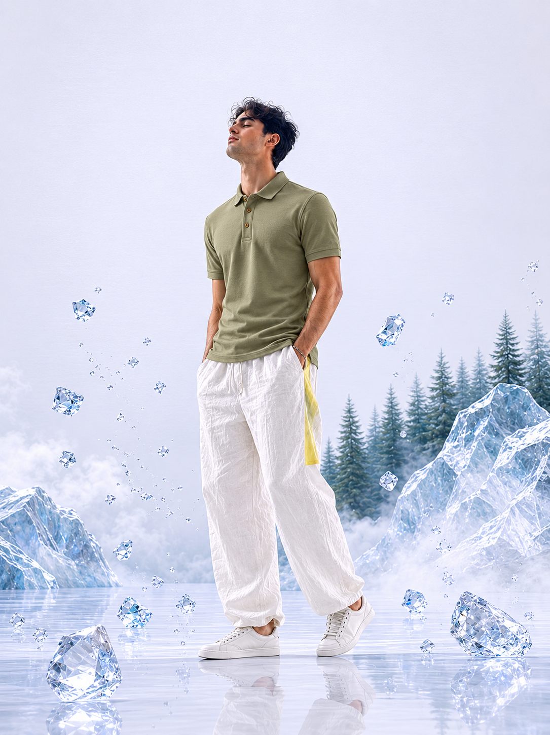 Men’s Premium Cotton Polo T-Shirt