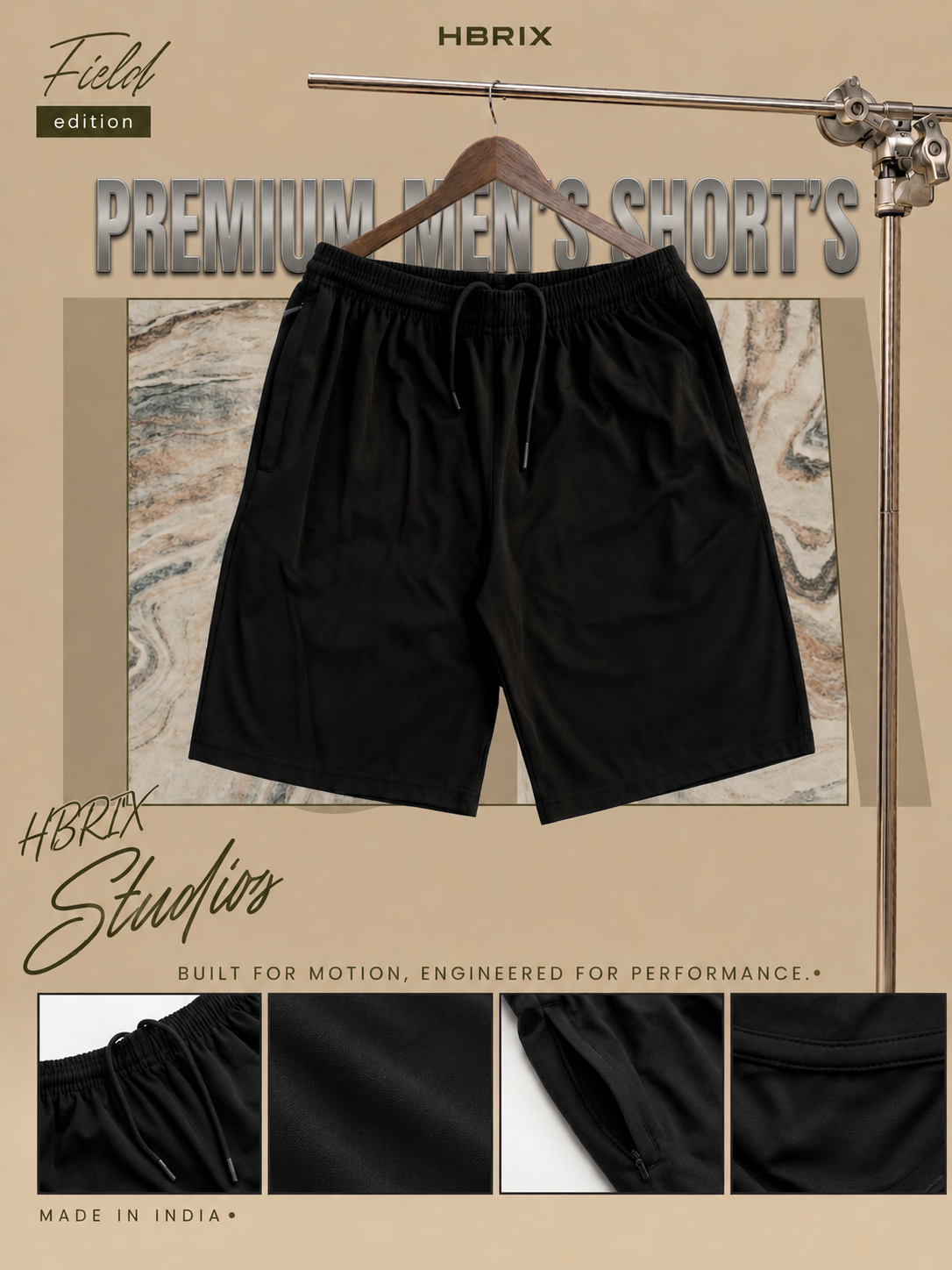 Men's Prism Flow Premium Cotton Short