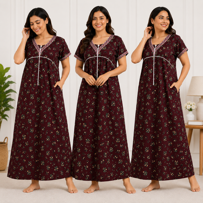 Women's Cotton Short Kurti | Casual Printed Top | Regular Fit Random Design and Color | Combo Pack