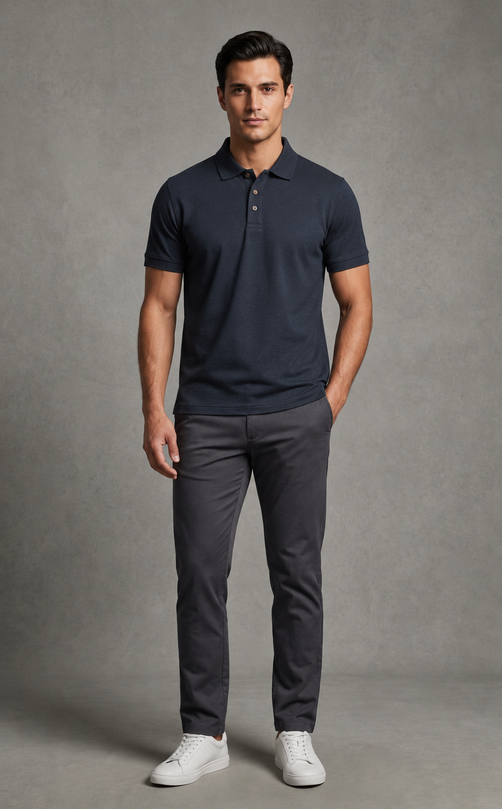 Men’s Premium Cotton Polo T-Shirt