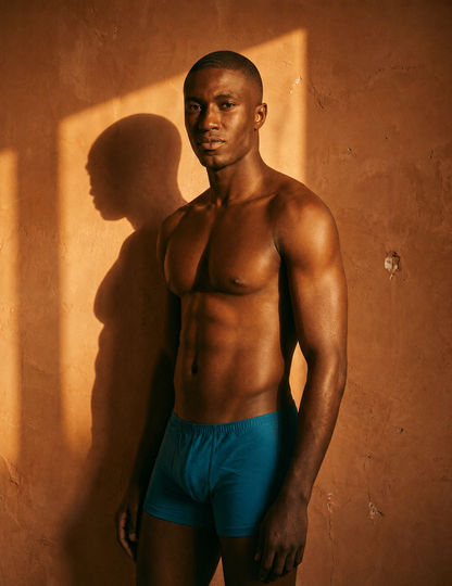 Men's Premium Cotton Trunks Combo Pack | Soft Stretch Innerwear | 3-Piece Pack