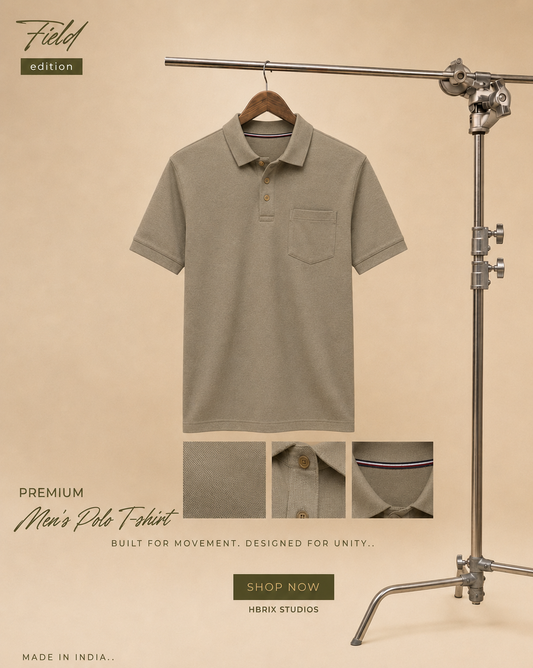 Men’s Premium Cotton Polo T-Shirt