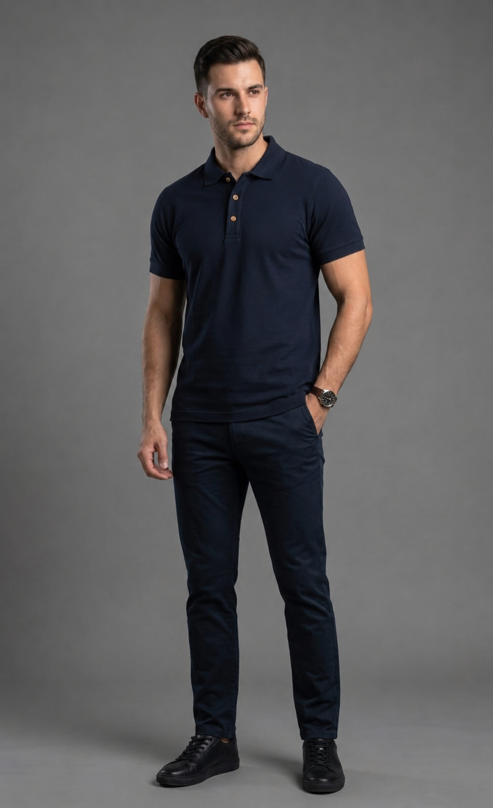 Men’s Premium Cotton Polo T-Shirt