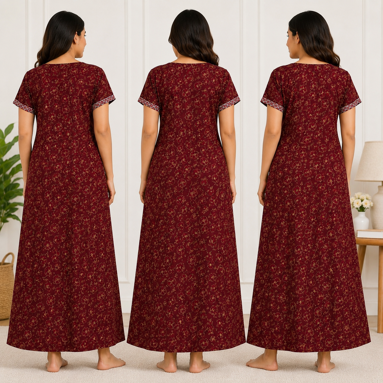 Women's Cotton Short Kurti | Casual Printed Top | Regular Fit Random Design and Color | Combo Pack