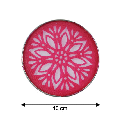 Rangoli maker set on white background